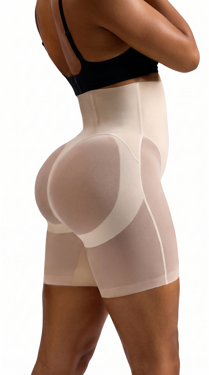 High-Waisted Mid Thigh Short