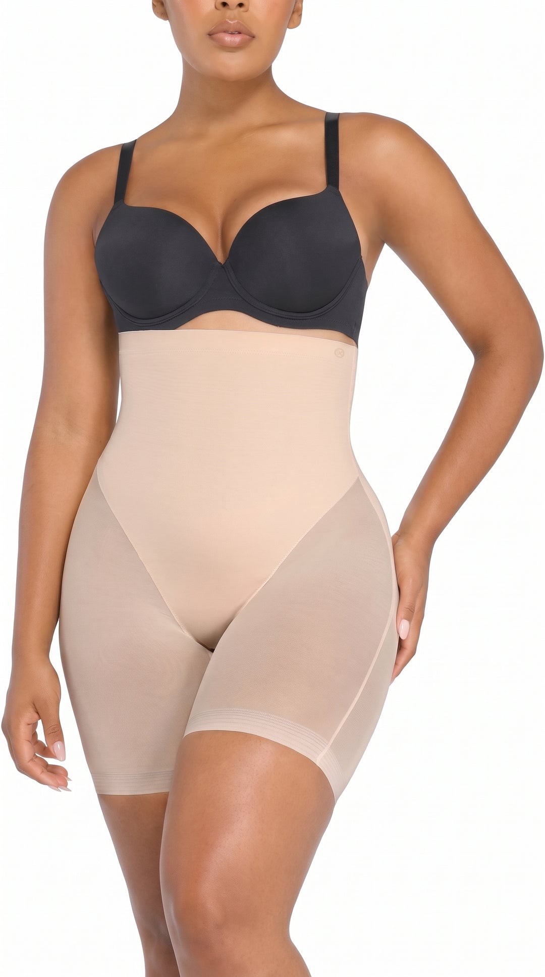 High-Waisted Mid Thigh Short