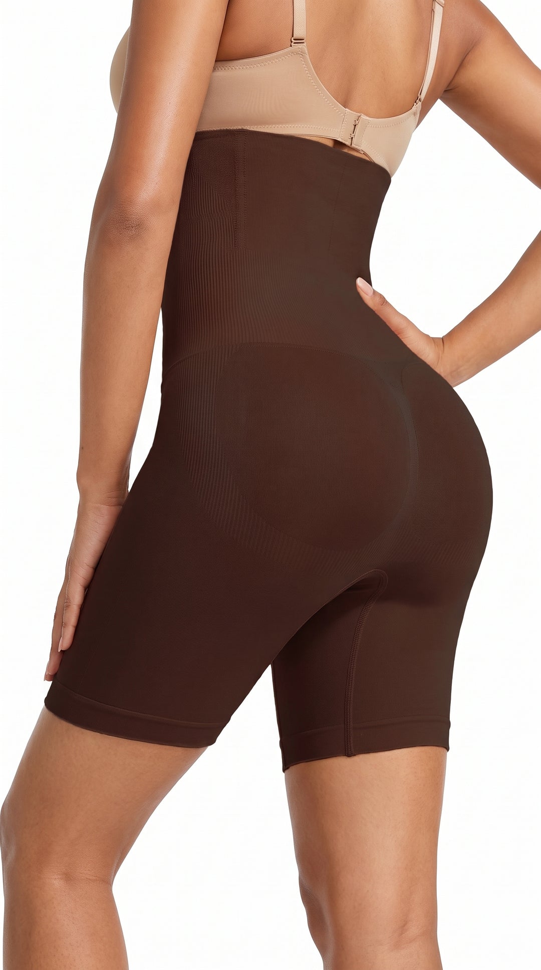 High-Waisted Mid Thigh Short